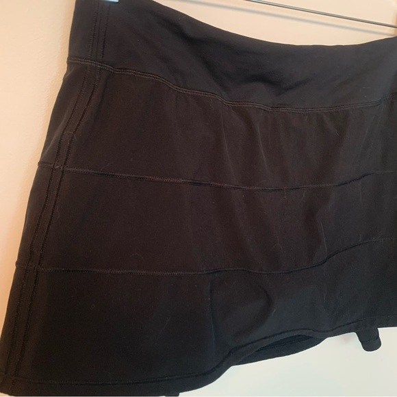Lululemon Pace Rival Skirt (Tall) *4-way Stretch 15" Black Tall 10 - Picture 6 of 12